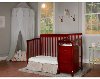 Cherry 4-in-1 Convertible Crib & Changer - Jayden