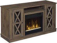 Modern Gray 48 Inch Fireplace TV Stand - Bayport-4