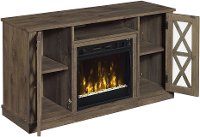 Modern Gray 48 Inch Fireplace TV Stand - Bayport-5