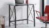 Modern Silver Computer Desk-6