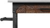 Espresso Brown Industrial Kitchen Cart - Caraway-5