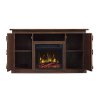 Espresso Brown TV Stand and Fireplace (55 Inch) - Cottonwood-3