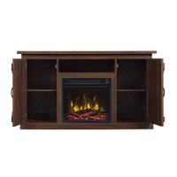 Espresso Brown TV Stand and Fireplace (55 Inch) - Cottonwood-3