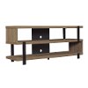 Modern Light Walnut TV Stand (56 Inch) - Oak Harbor-1