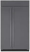 BI-48S/O Sub-Zero 48 Inch Classic Side by Side Smart Refrigerator - 28.9 cu. ft., Panel Ready