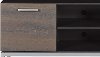 Umber Brown and Black TV Stand (56 Inch) - Cutler Bay-5
