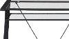 L-Shaped Glass Computer Desk-3