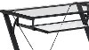 L-Shaped Glass Computer Desk-4