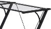 L-Shaped Glass Computer Desk-6