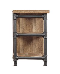 Industrial Driftwood Brown TV Stand (54 Inch) - Irondale-3