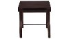Espresso Brown Desk with Keyboard Tray
