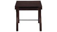 Espresso Brown Desk with Keyboard Tray