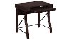 Espresso Brown Desk with Keyboard Tray-3