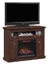 Antique Cherry 46 Inch TV Stand with Fireplace - Windsor