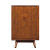 Mahogany TV Stand - Leawood -4