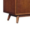 Mahogany TV Stand - Leawood -5