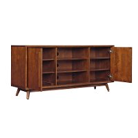 Mahogany TV Stand - Leawood -3