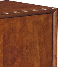 Mahogany TV Stand - Leawood -7