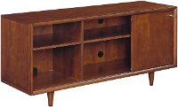 Mid Century Modern Mahogany TV Stand (54 Inch) - Fairgrove-4