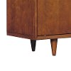 Mid-Century Modern Mahogany TV Stand (54 Inch) - Fairgrove-5