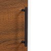 Two-Tone White and Oak TV Stand (48 Inch) - Wakeman-3