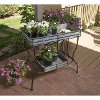 Galvanized Iron Tray Table-2