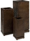 Clearance 23 Inch Bronzed Metal Rectangular Planter