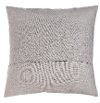 Gray Simplify Definition Throw Pillow-2