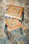 Recycled Teak Nested Side Tables - Set of 2-4