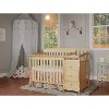 Natural 4-in-1 Convertible Crib & Changer - Jayden-2