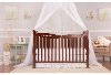 Espresso 7-in-1 Convertible Life Style Crib - Violet