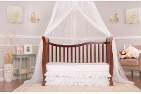 Espresso 7-in-1 Convertible Life Style Crib - Violet-2