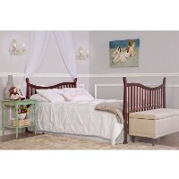Espresso 7-in-1 Convertible Life Style Crib - Violet-4