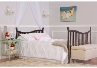 Black 7-in-1 Convertible Life Style Crib - Violet-4