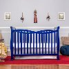 Blue 7-in-1 Convertible Life Style Crib - Violet-1