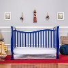 Blue 7-in-1 Convertible Life Style Crib - Violet-2