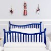 Blue 7-in-1 Convertible Life Style Crib - Violet-4