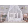 White 7-in-1 Convertible Life Style Crib - Violet-2