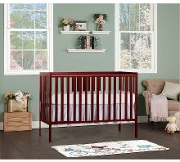 Cherry 5-in-1 Convertible Crib - Synergy