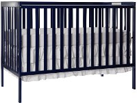 Dark Blue 5-in-1 Convertible Crib - Synergy