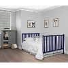 Dark Blue 5-in-1 Convertible Crib - Synergy-6