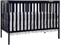 Black 5-in-1 Convertible Crib - Synergy