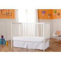 White 5-in-1 Convertible Crib - Synergy-4