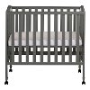Steel Grey 3-in-1 Folding Portable Crib-2