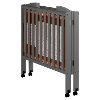 Steel Grey 3-in-1 Folding Portable Crib-4