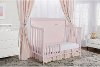 Blush Pink 5-in-1 Convertible Crib - Bailey