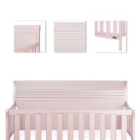 Blush Pink 5-in-1 Convertible Crib - Bailey-3