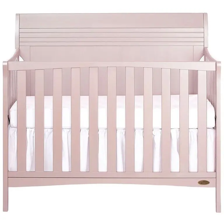Blush Pink 5-in-1 Convertible Crib - Bailey-6