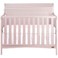 Blush Pink 5-in-1 Convertible Crib - Bailey-6