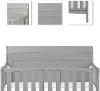 Dove Grey 5-in-1 Convertible Crib - Bailey-2
